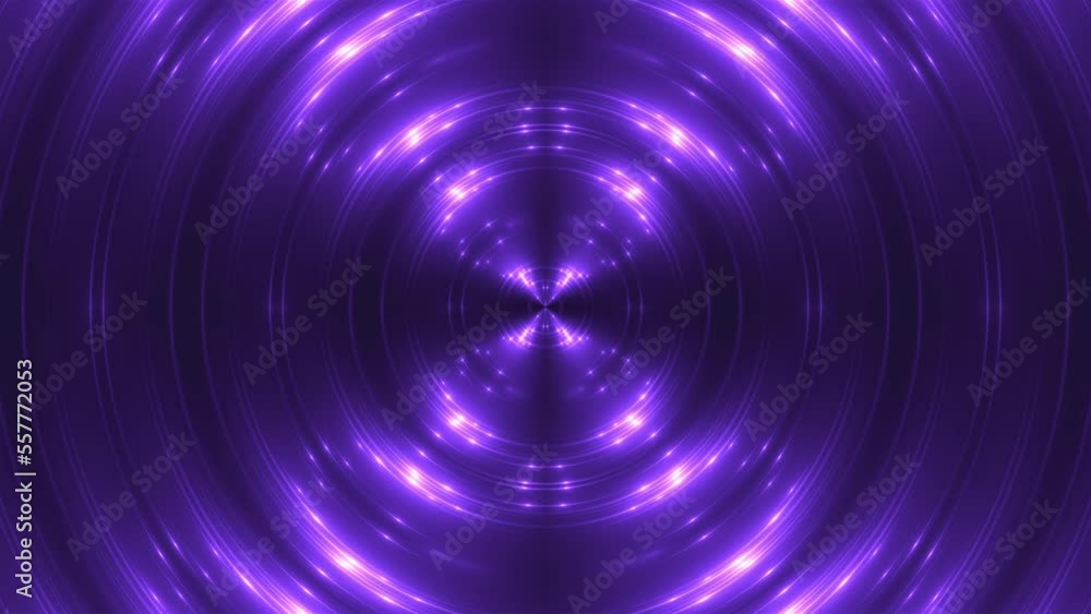 Poster fractal lights. computer generated 3d render