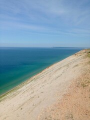 beach and blue sky