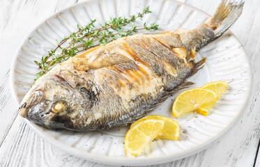 Mediterranean Baked Sea Bream
