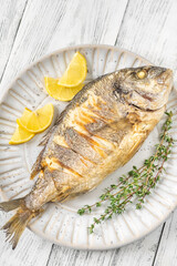 Mediterranean Baked Sea Bream
