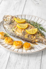 Mediterranean Baked Sea Bream