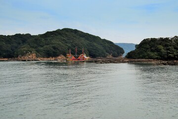 長崎県佐世保市の九十九島風景