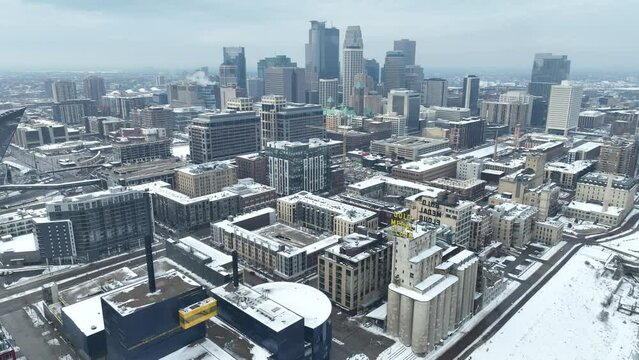 Minneapolis Minnesota Aerial
