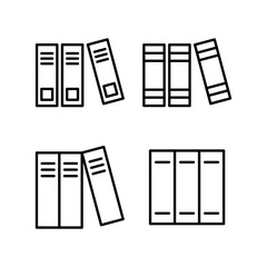 Library icon vector for web and mobile app. education sign and symbol