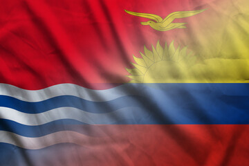 Kiribati and Colombia official flag transborder negotiation COL KIR