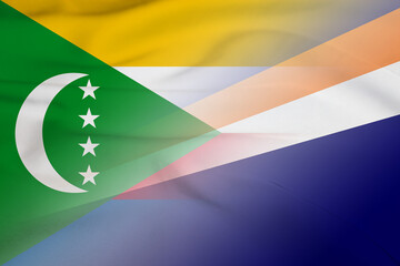 Comoros and Marshall Islands state flag transborder negotiation MHL COM
