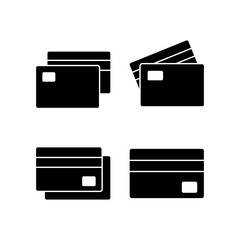 Credit card icon vector for web and mobile app. Credit card payment sign and symbol