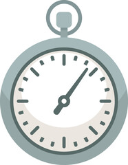 Speed stopwatch icon flat vector. Stop watch. Clock timer isolated