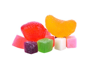 Candied fruits isolated transparent png