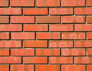 Obraz premium 赤レンガ壁【横】