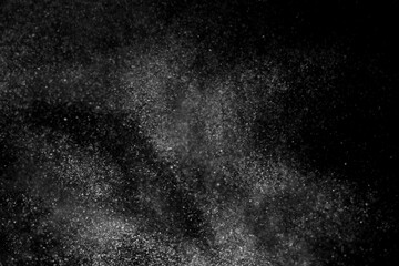 Macro texture of dust or particles in the air