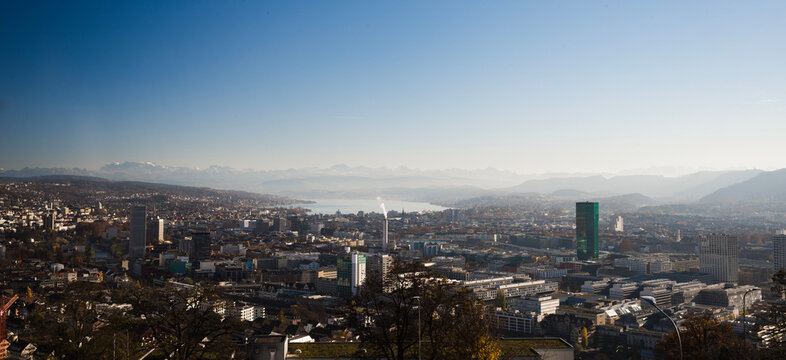 Zurich city view