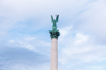 Millennium Monument in Budapest