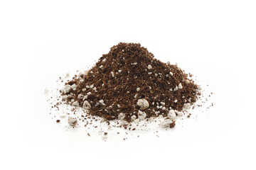 Germination media soilless growing mix of coconut coir vermiculite and perlite
