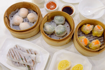 Dim sum dumplings