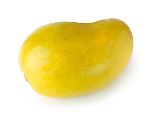 Closeup of a ripe yellow Ataulfo mango