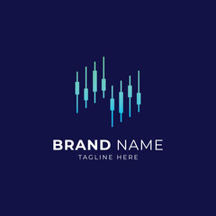 N Letter Logo With Analytics Illustration, Analytics N Icon.