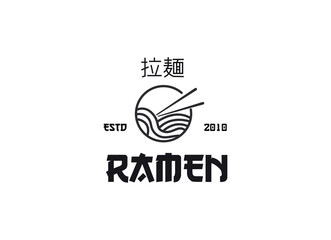 Ramen Specialist logo template. Suitable for any food industry, japanese restaurant, ramen restaurant, food icon, etc.