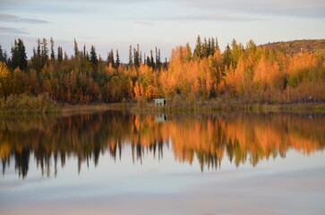 lake in autumn