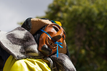 Folkloric dancers dancing the 