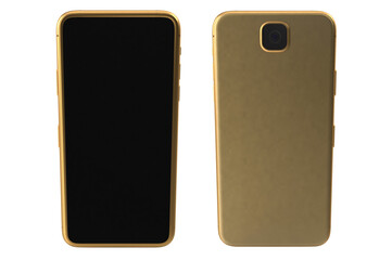 Gold Cellphone