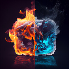 Fire VS ice