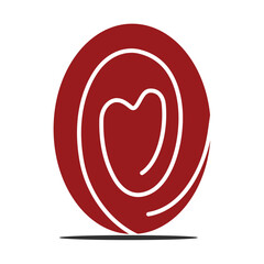 Love Hearth Care logo template Icon Illustration Brand Identity