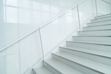 Fototapeta na wymiar beautiful and empty stair step