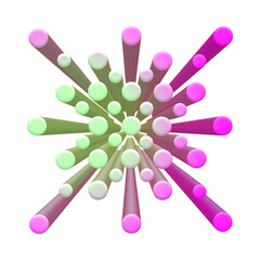 3d rendered illustration of a group of people