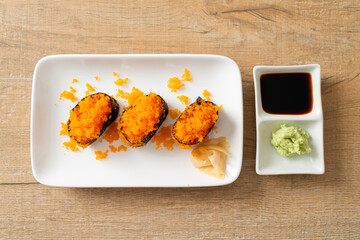 Ebiko Sushi or Shrimps Egg Sushi