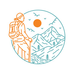 Mountain Climber's Journey