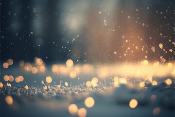 雪 冬 背景 森 光 ぼやけ イラスト