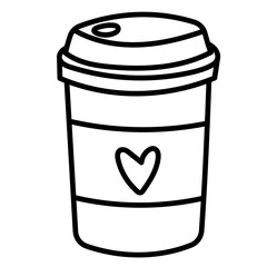 cup line icon