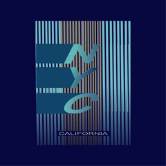 New York Typoghrapy T-shirt Design