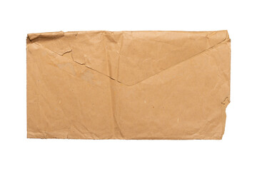 brown envelope png isolated on transparent background