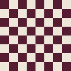 Purple and white chess board background