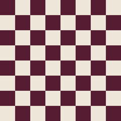 Purple and white chess board background