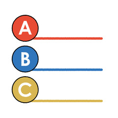 ABCのラベルセット