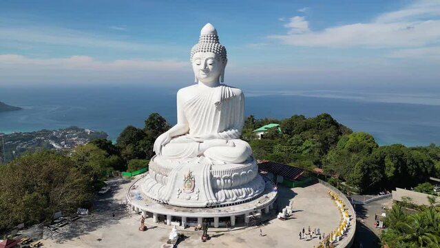 Big Buddha Buddhist Temple Phuket Thailand