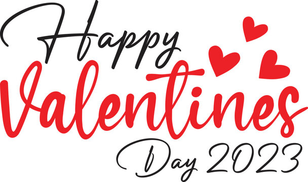 Happy Valentines Day 2023 Svg