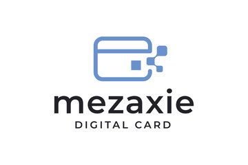 Techno card for digital payment logo