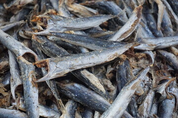 dried salted fish sold in traditional markets