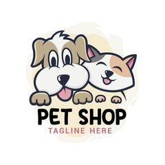 Petshop Logo Vector Template