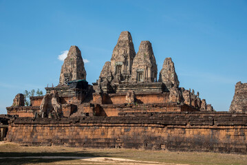 Fototapeta na wymiar Prasat Prei Rup, Angkor Thom, Cambodia