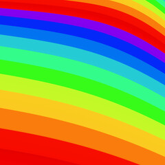 Multicolored fluid lines, waves, geometries, abstract background