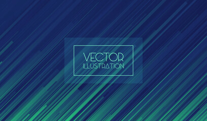 Lines composed of glowing background