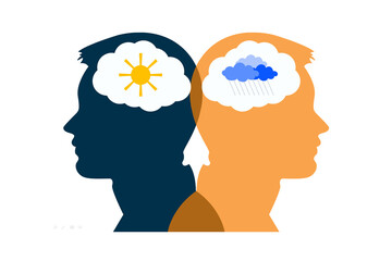 hot minded and cool minded people 