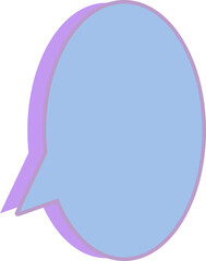 colorful speech bubble, text box, frame talk, chat box, speak balloon, thinking bubble decoration