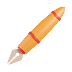 Fancy Pen 3D Icon