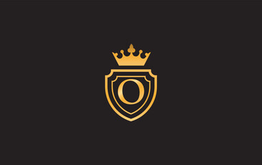 Crown vector and shield symbol icon and royal luxury shield monogram vector. King and queen abstract geometric logo design with letters and alphabets